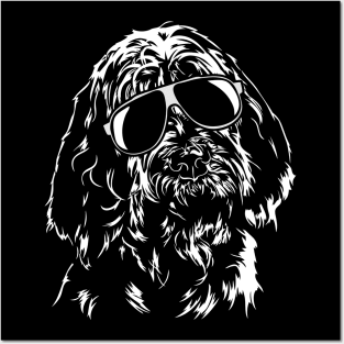 Funny Proud Italian Spinone sunglasses cool dog Posters and Art